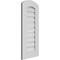 Ekena Millwork Arch Top Surface Mount PVC Gable Vent: Non-Functional, w/ 3-1/2"W x 1"P Standard Frame, 14"W x 30"H GVPAR14X3001SN - alternate 4